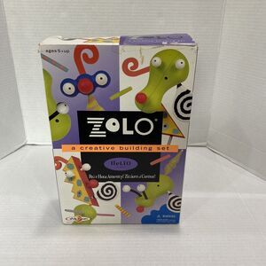 ZOLO A Creative Building Set by Wild Planet 1996 Helio System Incomplete Read
